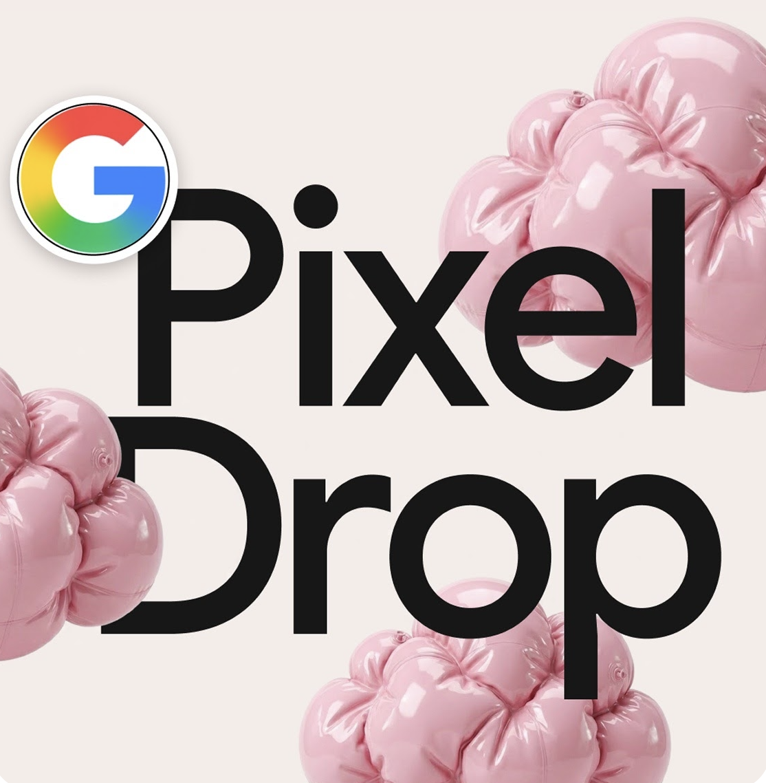 Pixel Drop 3D Graphic